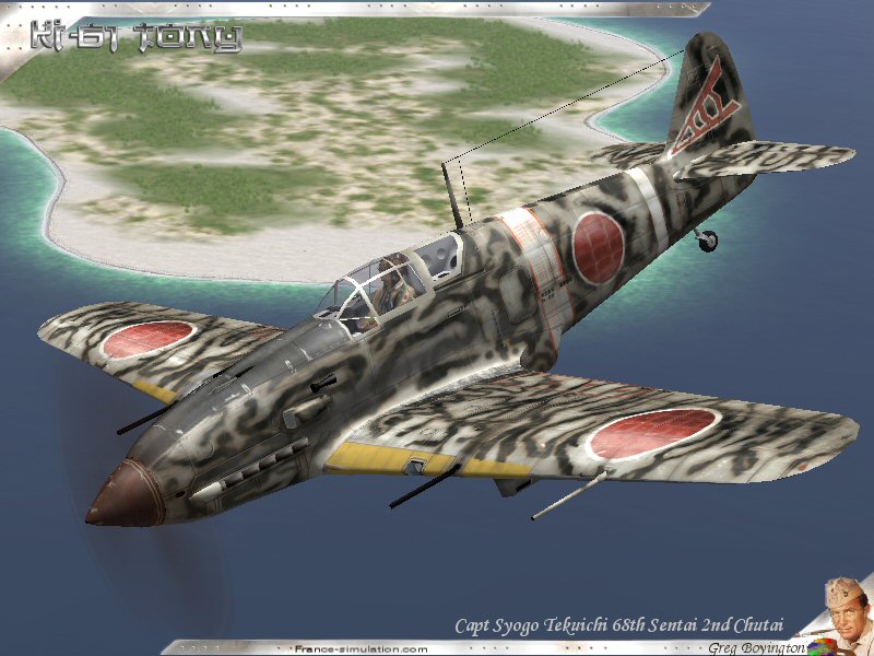 IL2 GB Ki 61 68 Sentai 2 Chutai Cape Gloucester New Britain 1943 V0A